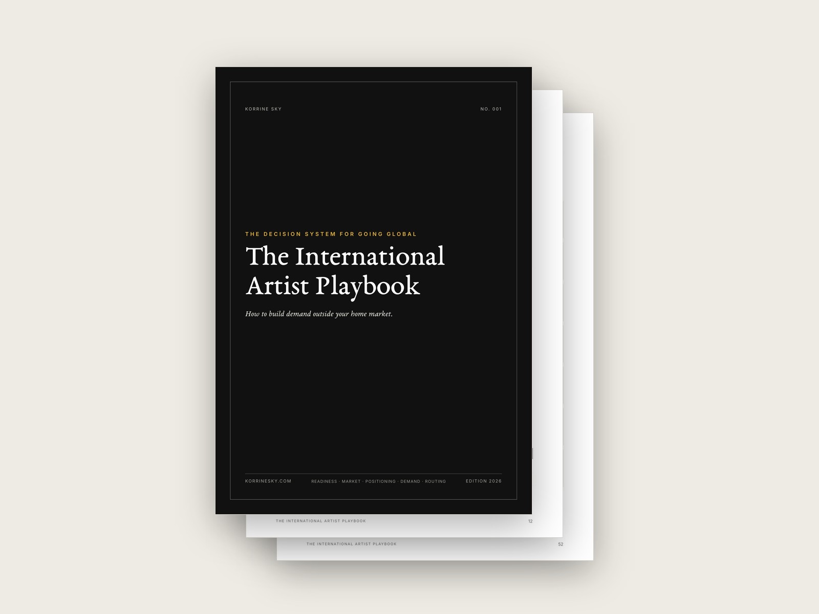 The printed Playbook