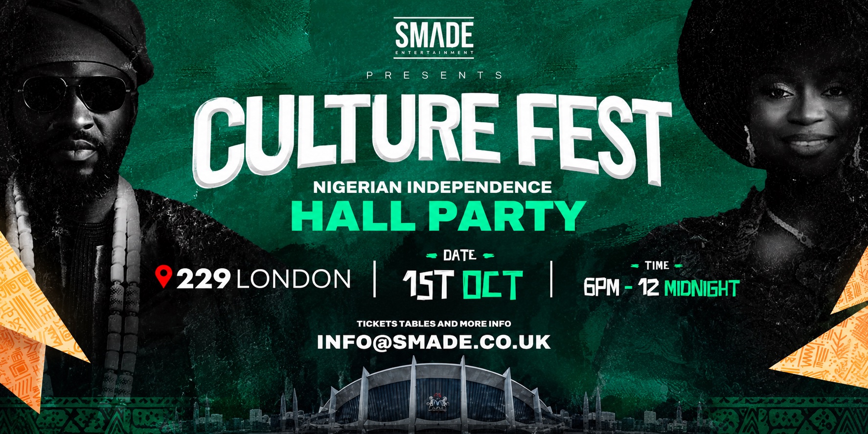 Nigeria Independence Owambe Special event artwork