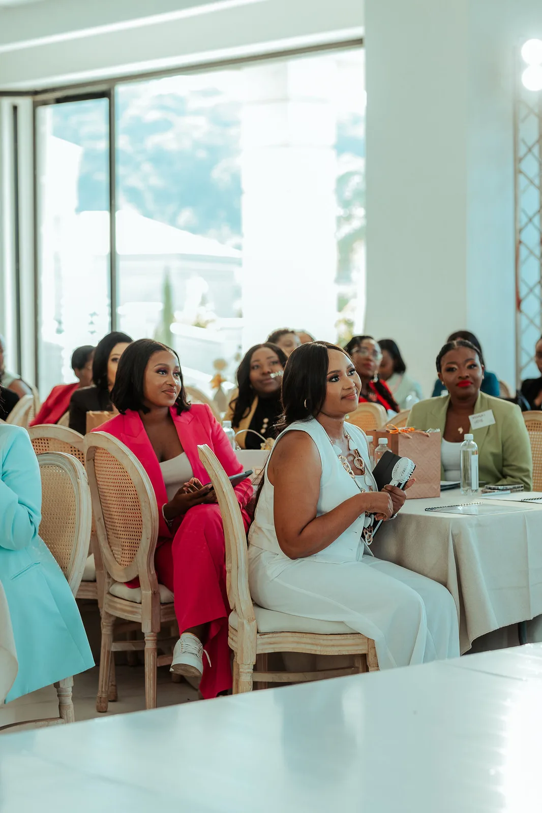 Audience of career-driven women at Executive Branch Zimbabwe